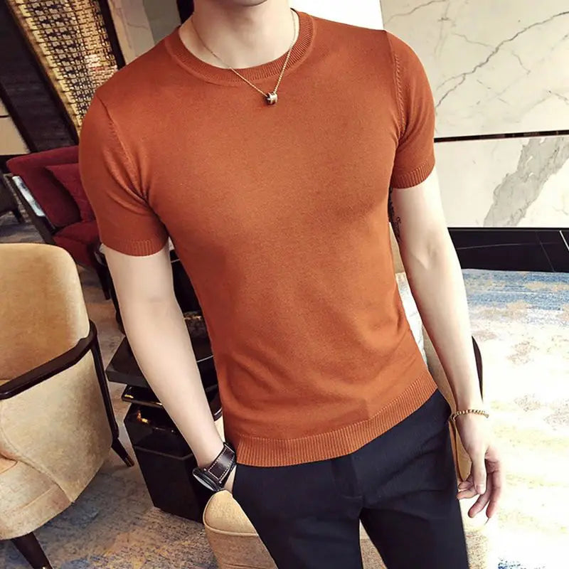 Shirt for Men Long-Sleeved Thickened Thermal Underwear Top