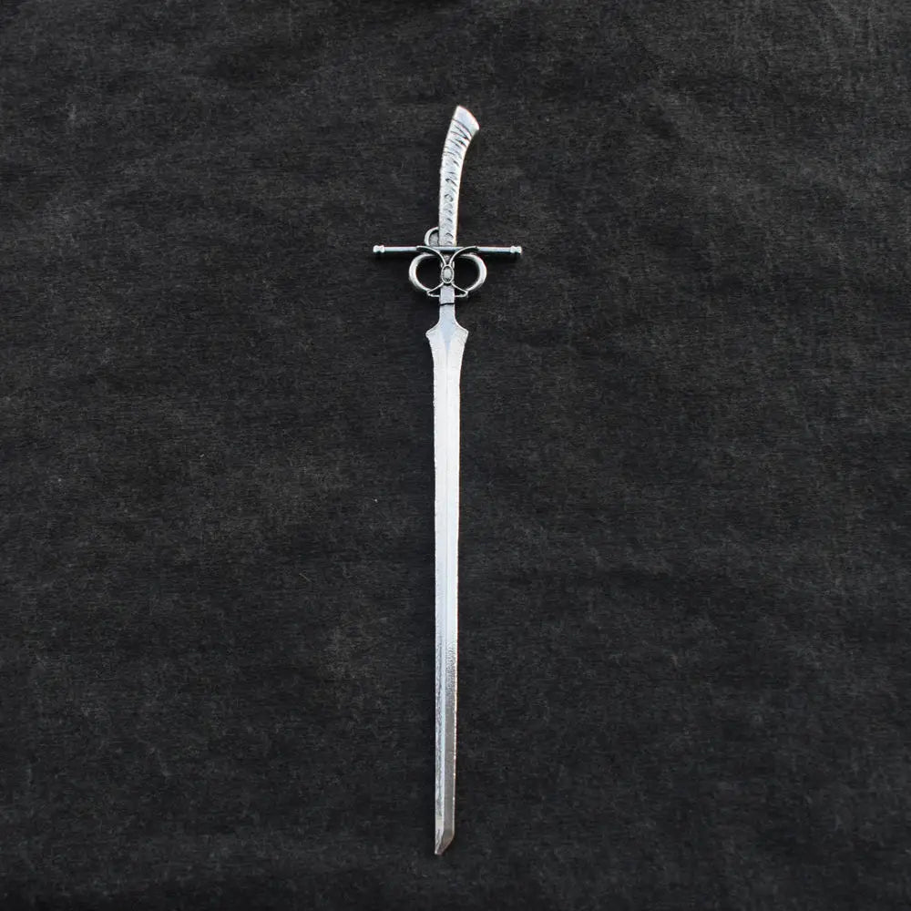 16cm Witch skull Hair Stick sword woman hair