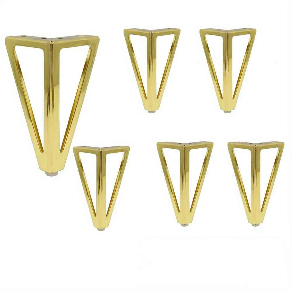 6 pcs hot sales golden color hardware furniture