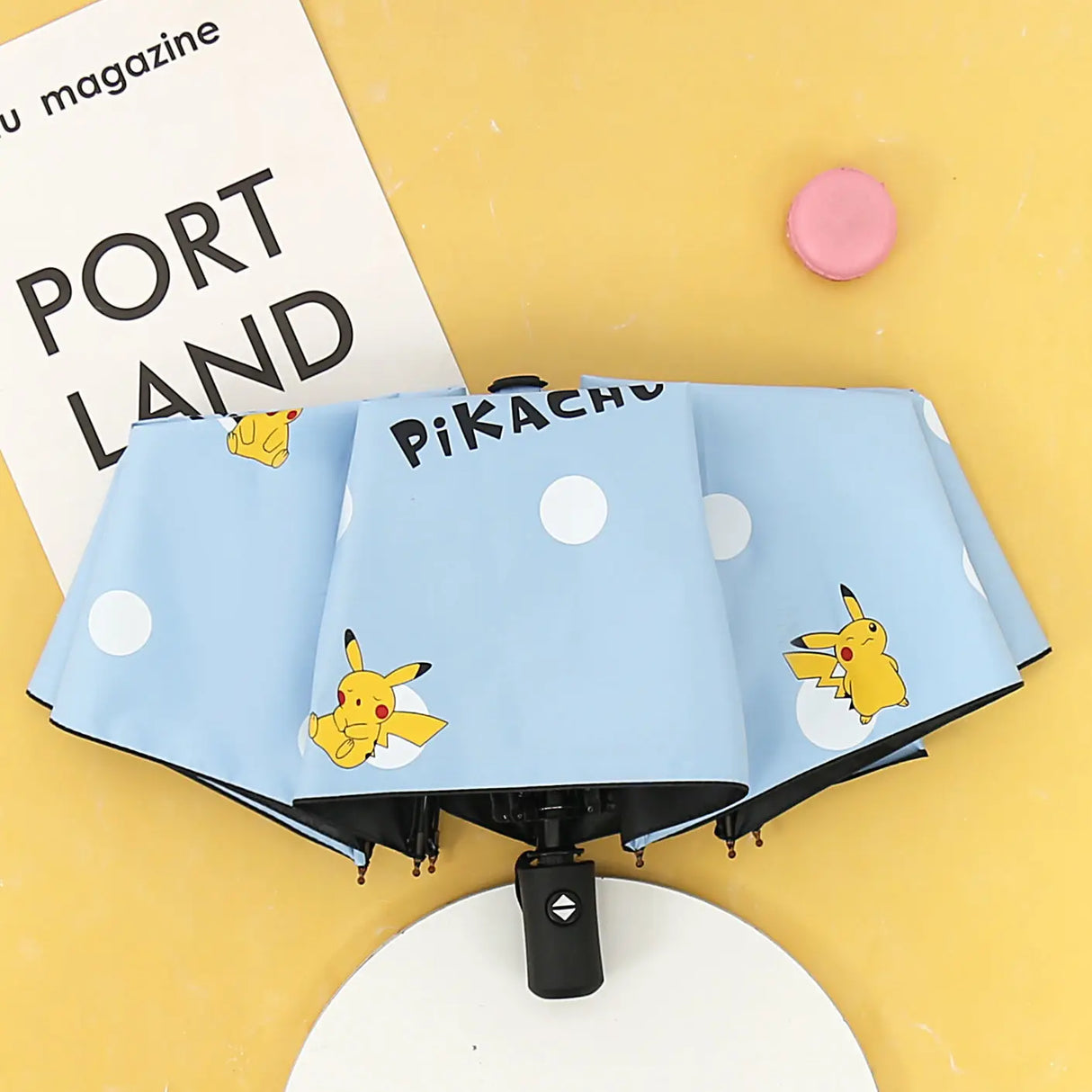 Keeppley Pokemon Animation Derivatives Fully Automatic Folding Umbrella