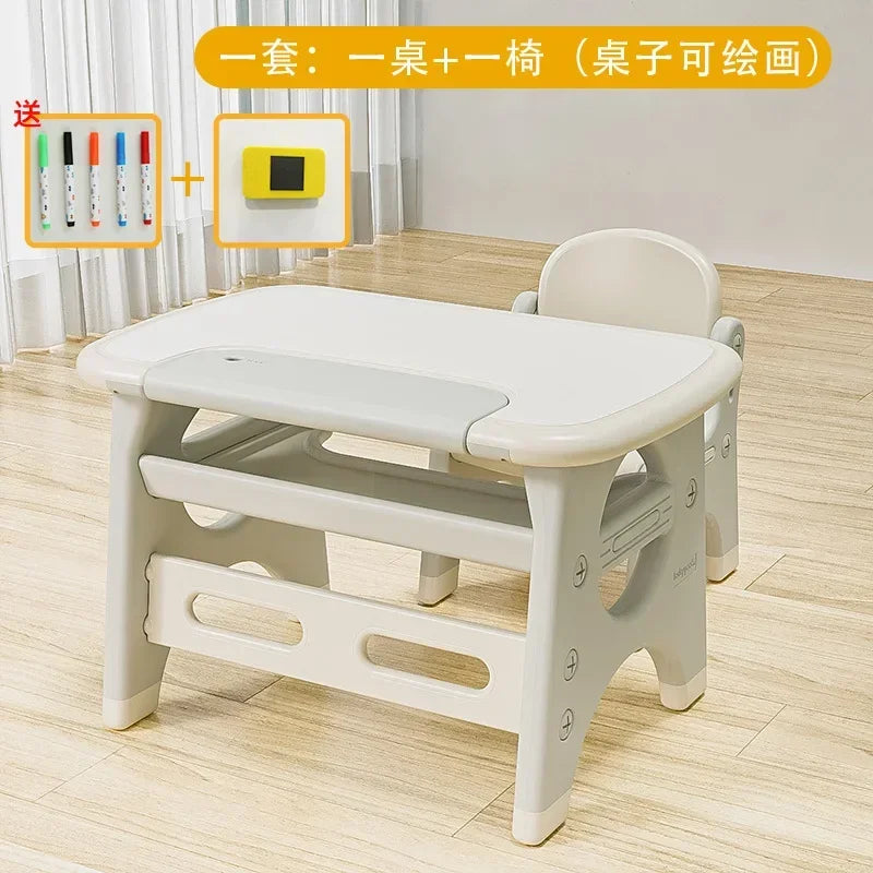 Children Furniture Study Table for Kids Plastic Home