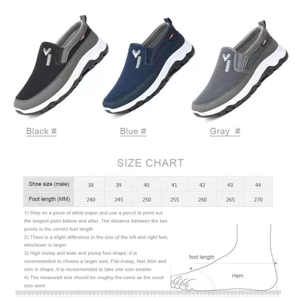 Men Penny Boat Shoes Sports Shoes Breathable Running