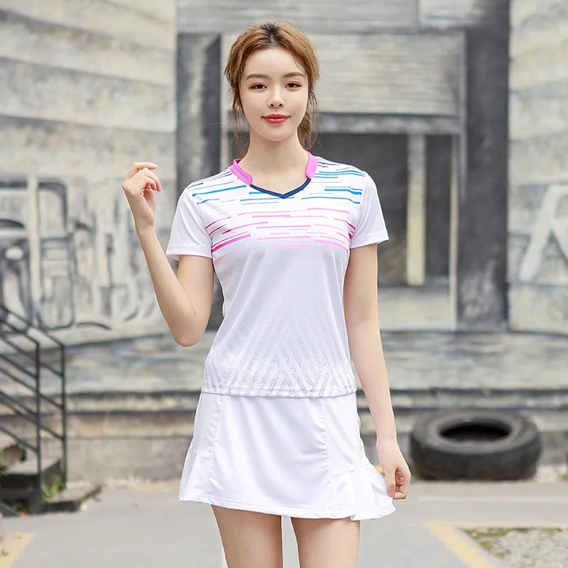 New Badminton Shirts Men Women Table Tennis Shirts