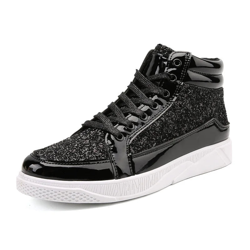 2020 Fashion Men High Top Sneakers Male Ankle