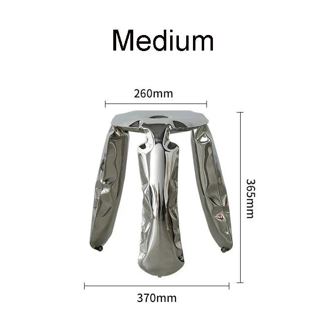 Nordic Modern Classic Step Stools Bar Steel Decorative