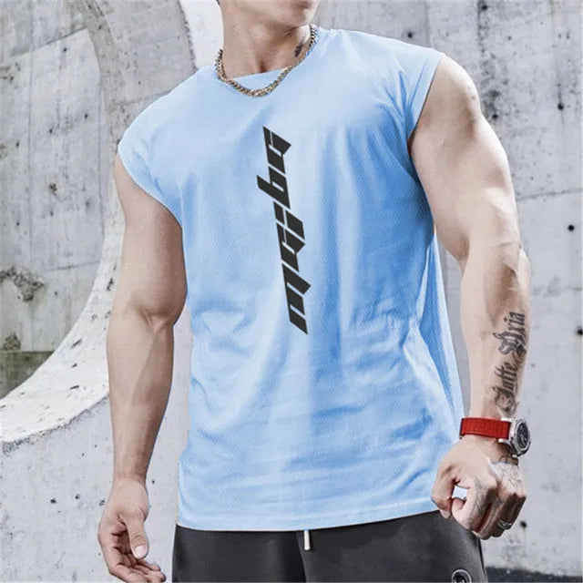 NEW Bodybuilding Sports Tank Tops Men Gyms Fitness
