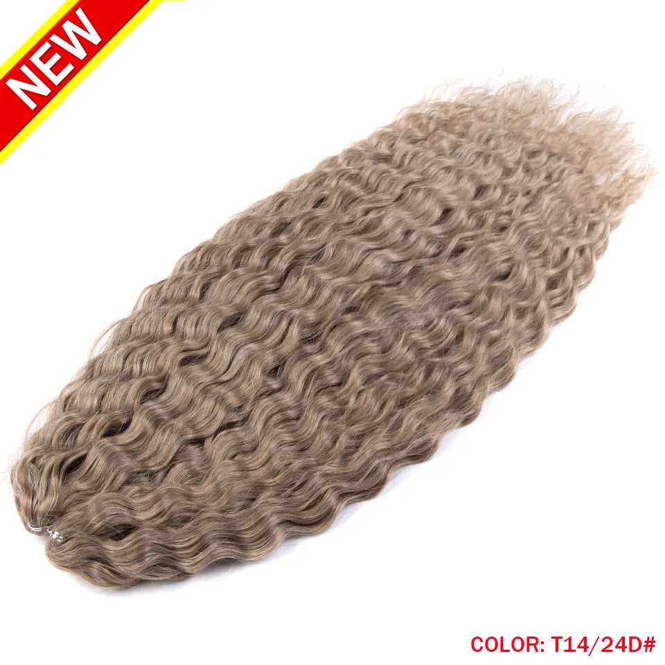 Ariel Hair Synthetic Twist Crochet Curly Hair 24