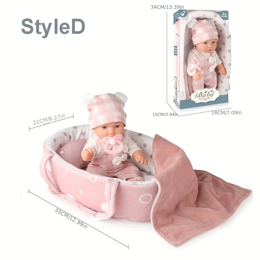12''/30cm Baby Doll Playset in Gift Box with