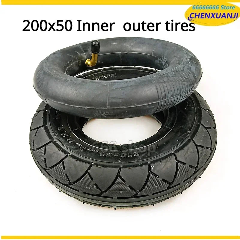 8" Electric Scooter Tire & Tube (200x50)