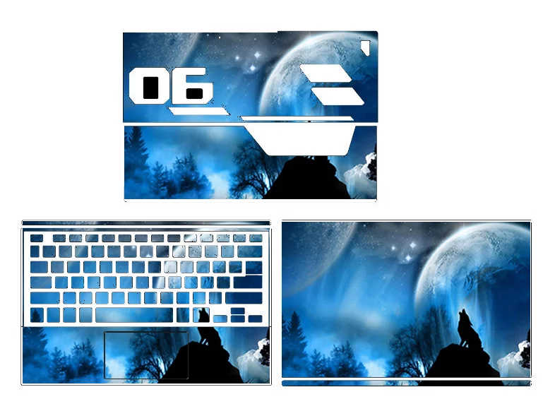 Dazzle Vinyl Laptop Special Sticker Skin Decal Protector