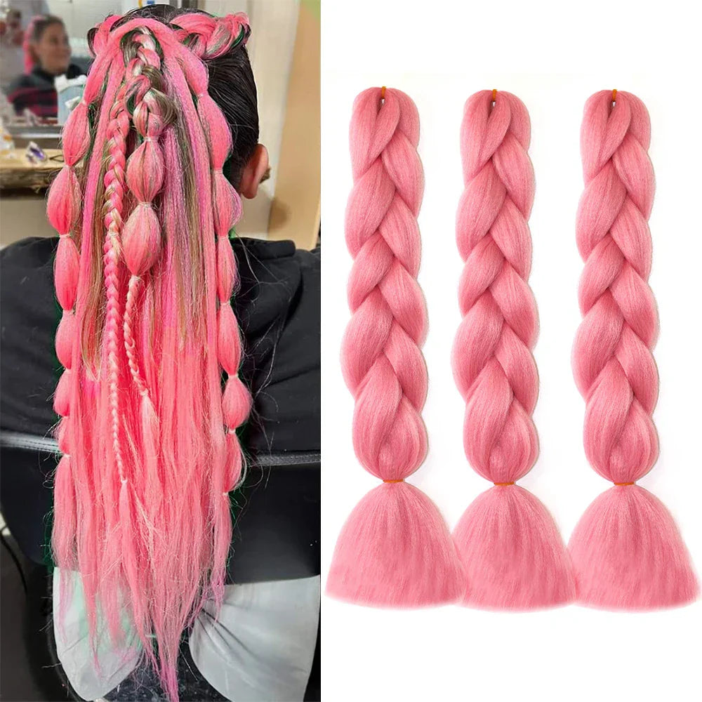 Jumbo Braids Hair Extension 24 inches 3 Pcs/Lot