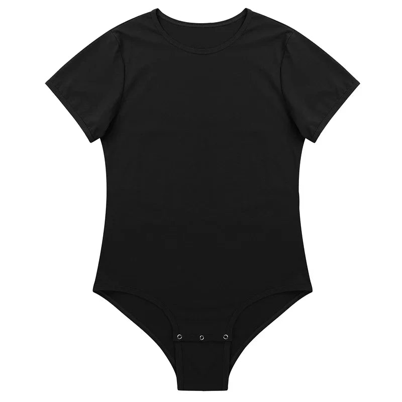 2023 Men T Shirt Bodysuit Sexy Short Sleeve