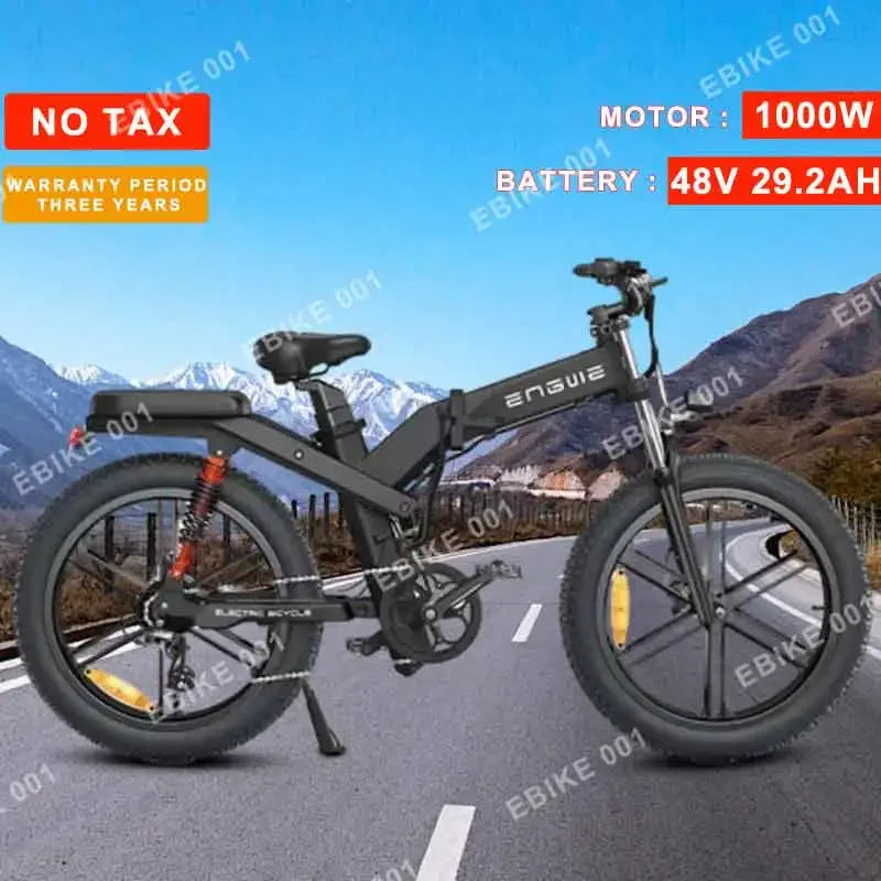 Electric Bike ENGWE X20 X24 X26 1000W Motor