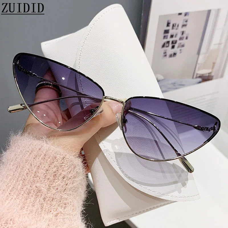 New Cat Eye Sunglasses Women Trendy 2023 Vintage
