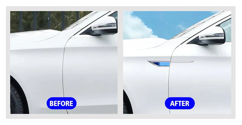 2pcs car accessory Side Doors Blade car stickers