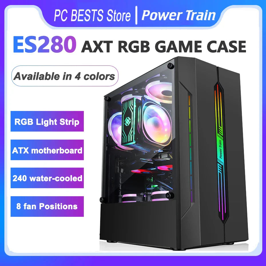 Power Train ES280 ATX Case Computer Competitive Game