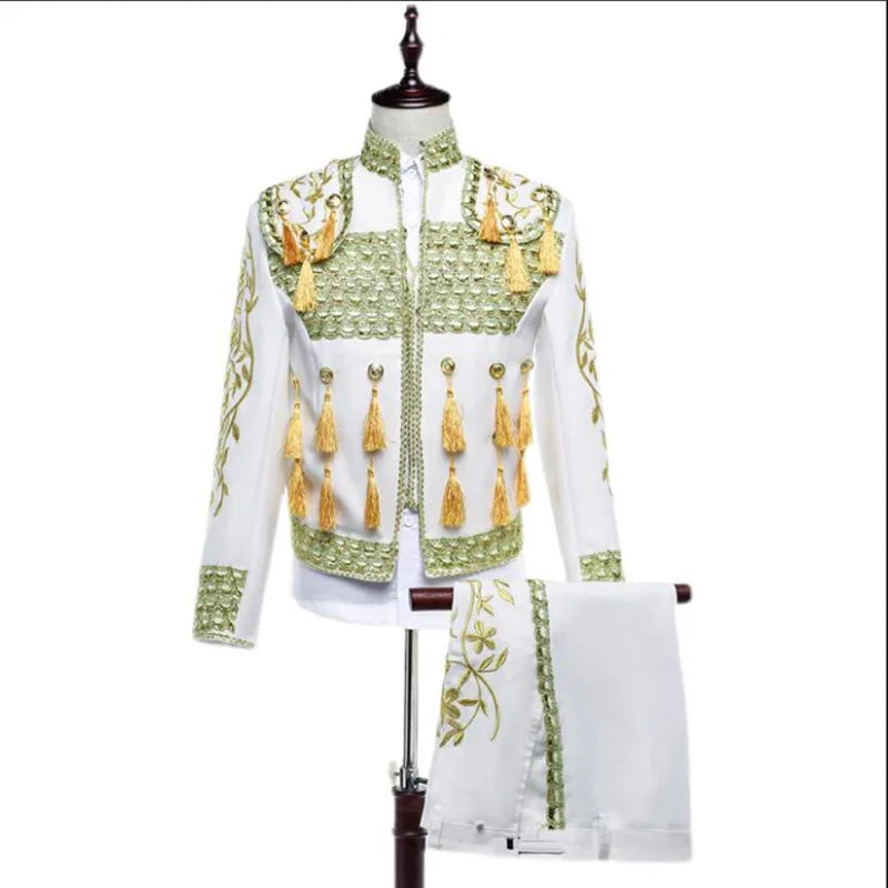 Spanish Bullfighter Costume European Performance Suit Annual Meeting