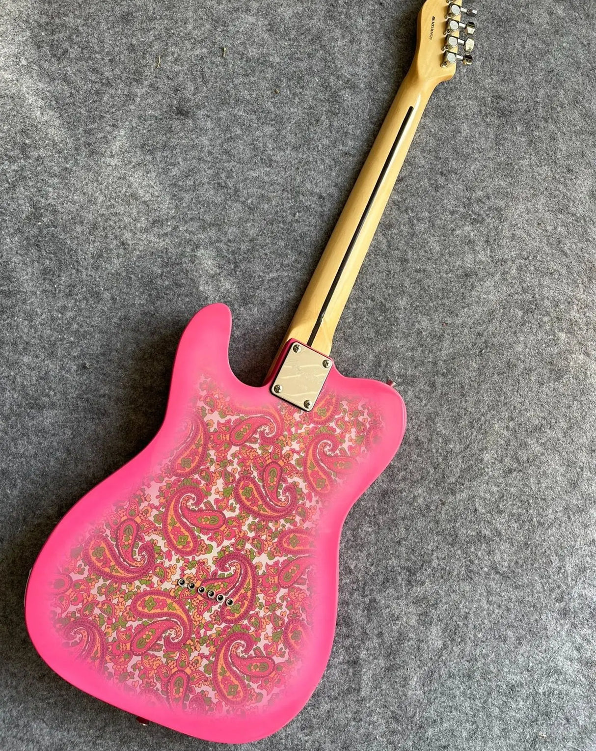 Custom Electric Guitar with 22 Fret, Blue and