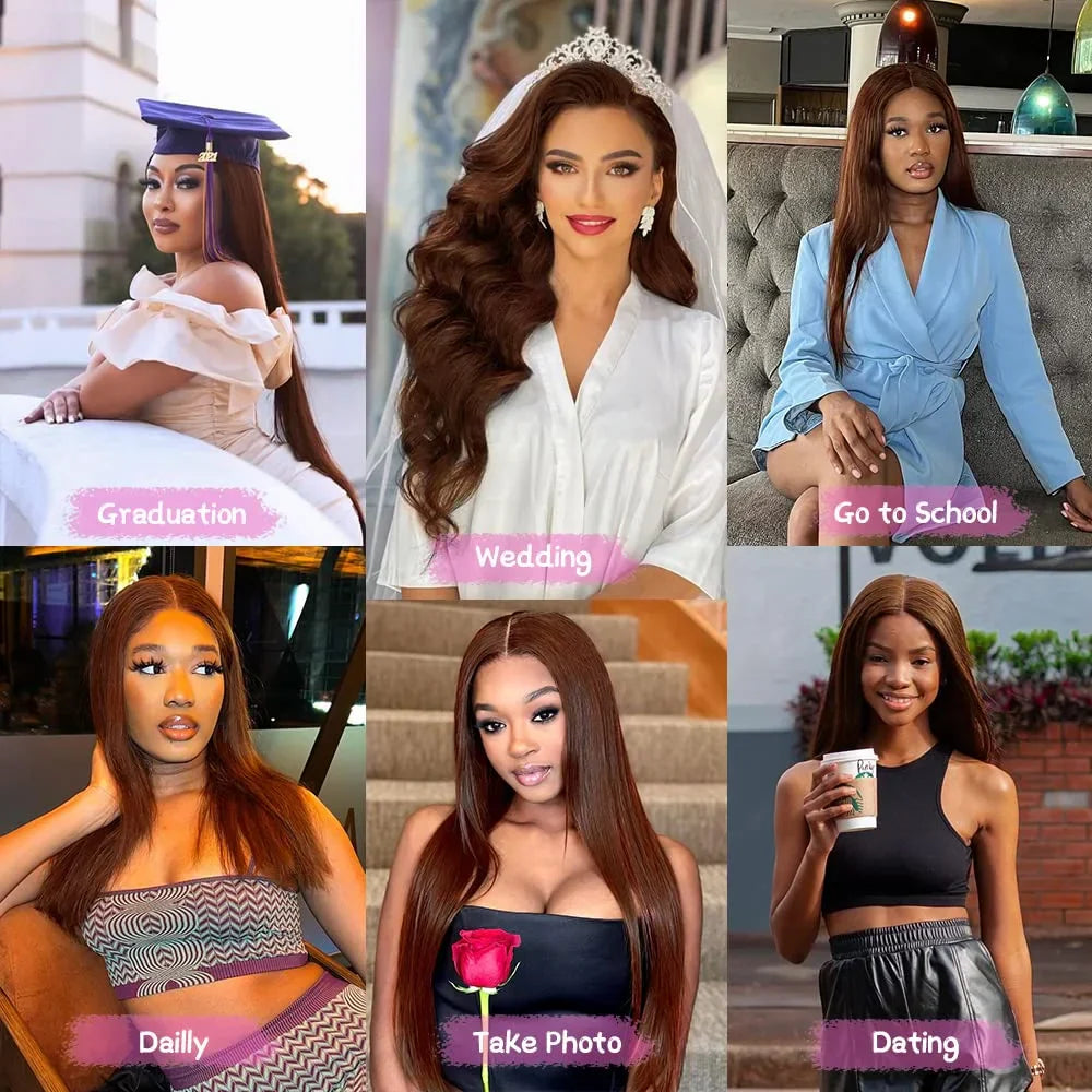 13x4 Bone Straight Lace Front Wigs Human Hair