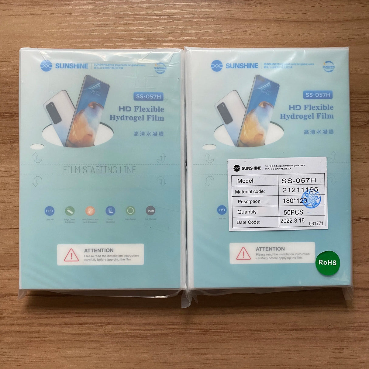 Sunshine SS-057H Hydrogel Film HD Matte Privacy For