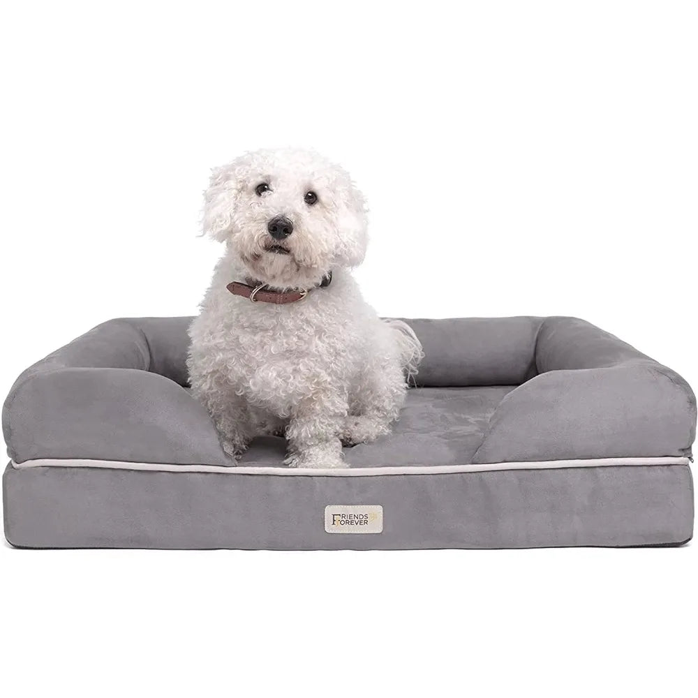 Orthopedic Dog Sofa Memory Foam Mattress Water Resistant