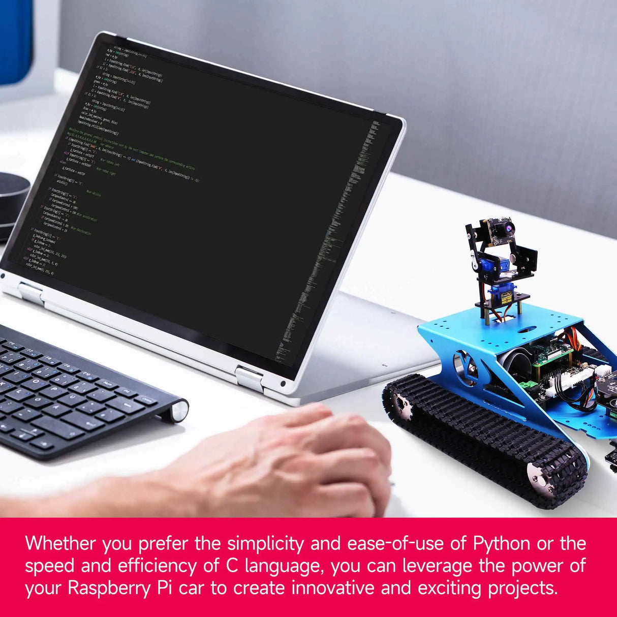 Smart Tank Robot Car Kit for Raspberry Pi