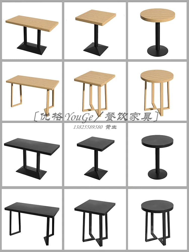 Milk tea shop, dessert shop, dining table, coffee