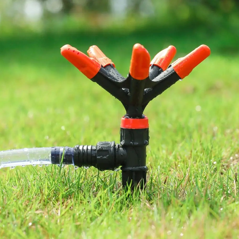 Automatic Garden Sprinkler 360 Degrees Rotary Adjustable Automatic