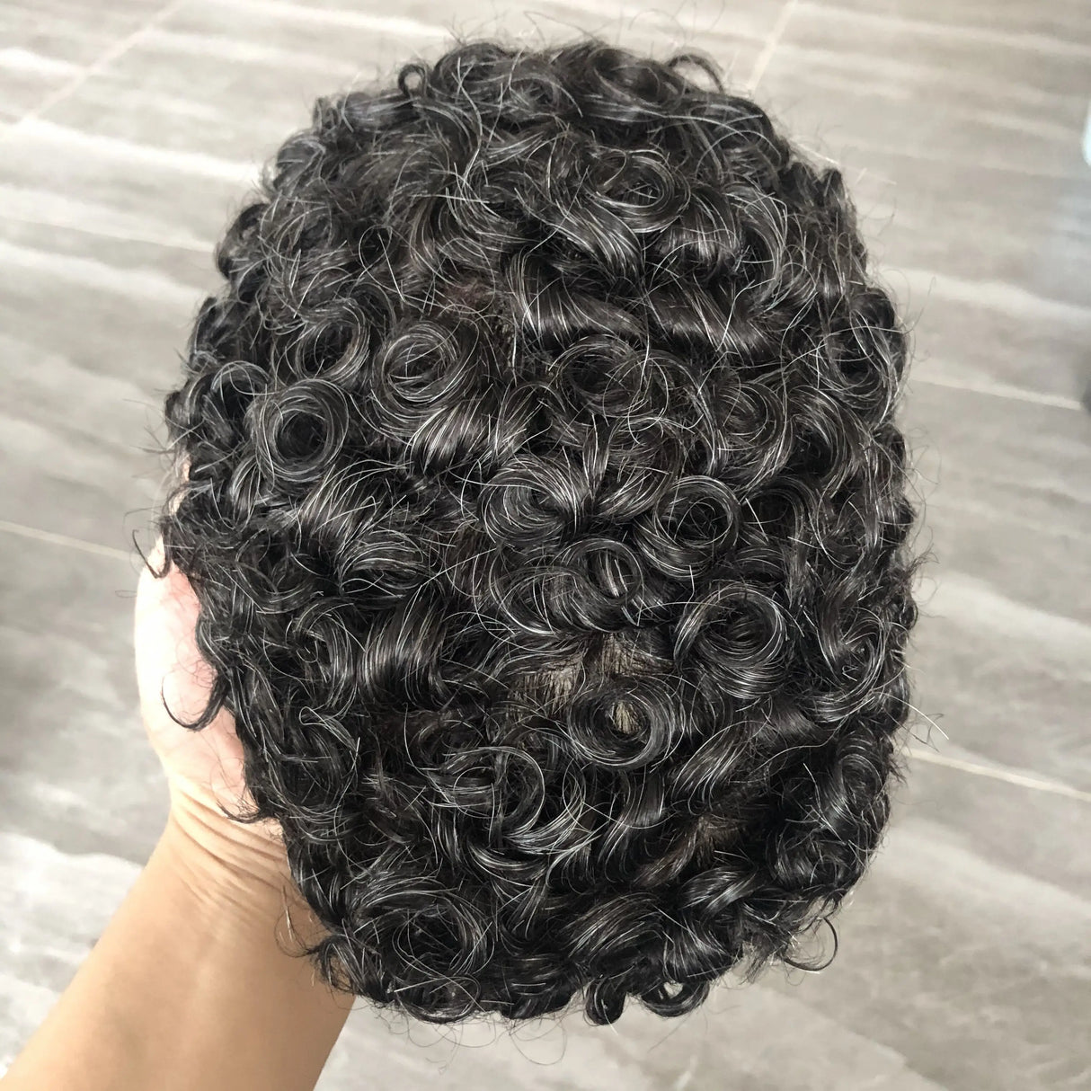 Undetectable Afo Man Jet Black 18mm Curly Micro