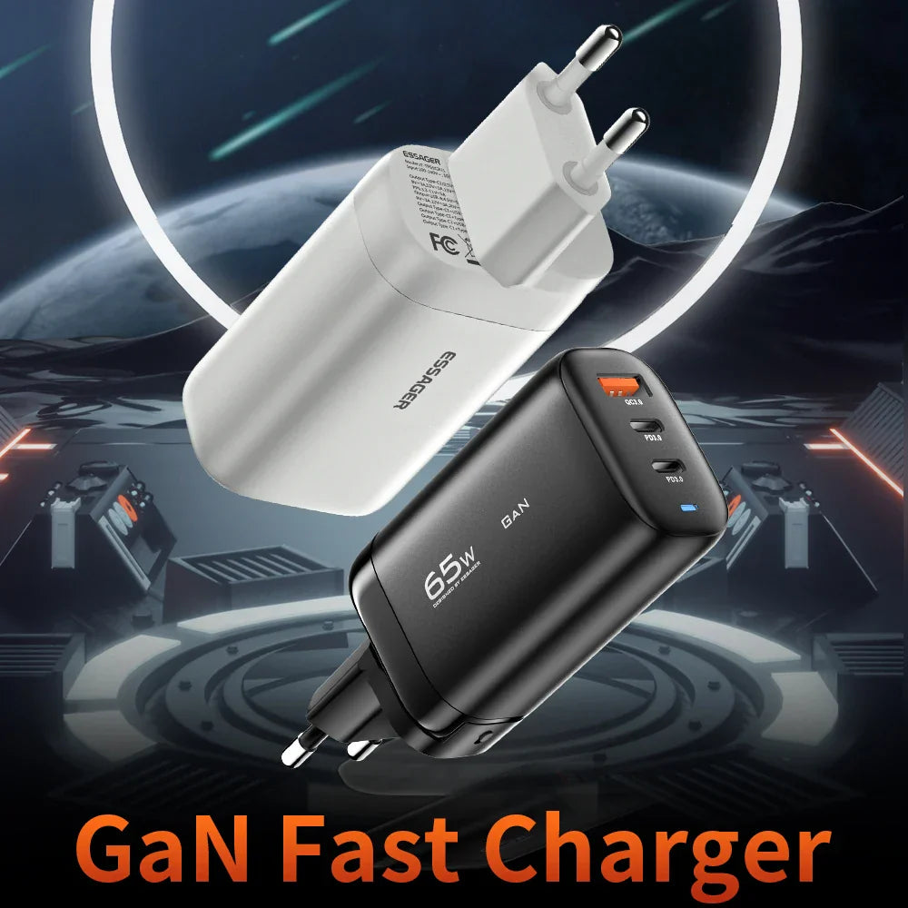 Essager 65W GaN USB Type C Charger For