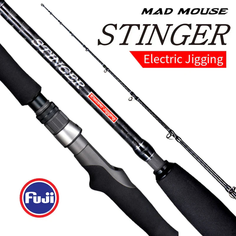 Madmouse STINGER Electric Jigging Fishing Rod 1.9m 26-30kg