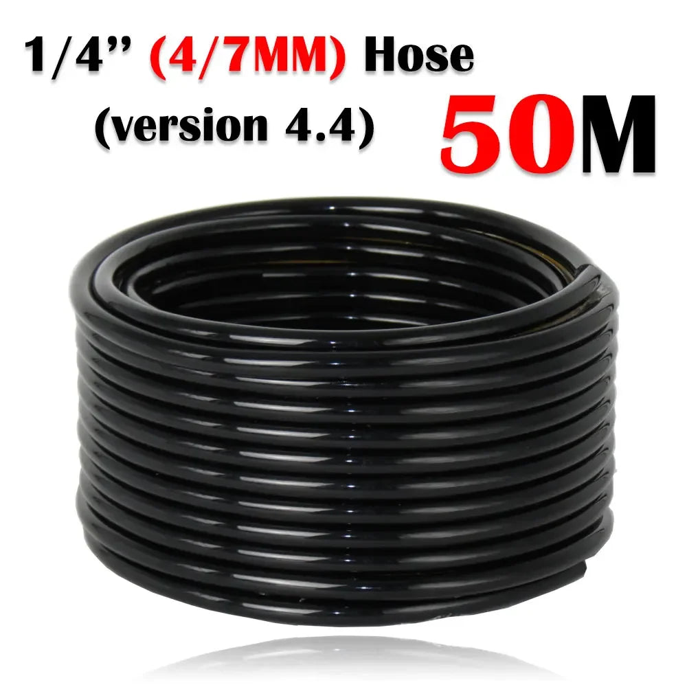 50-5M Garden Drip Irrigation System with Pump & Sprinklers