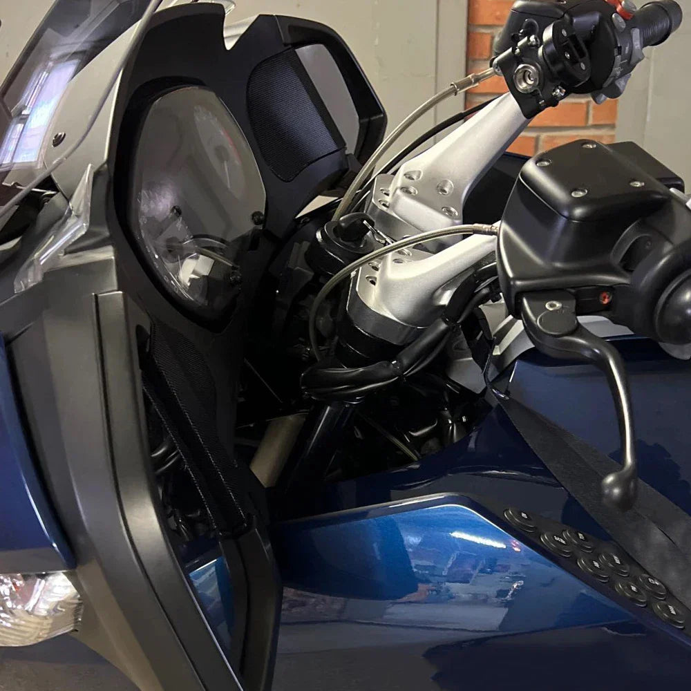 Silver Handlebar Riser For BMW R1200RT R1150RT R1100RT