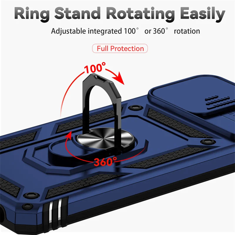 For Motorola Moto G32 Case Ring Holder Slide