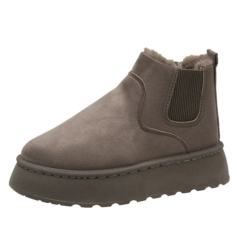 Winter Women Snow Boots Plush Warm Non Slip