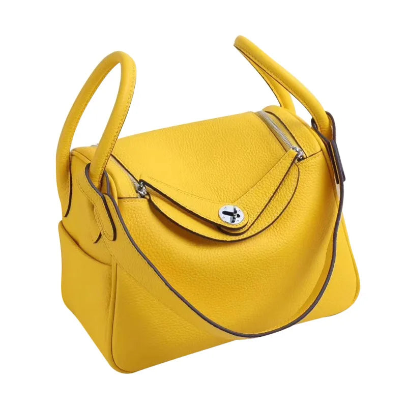 100 Cow Leather Lady Lindi Bag Brand Shoulder