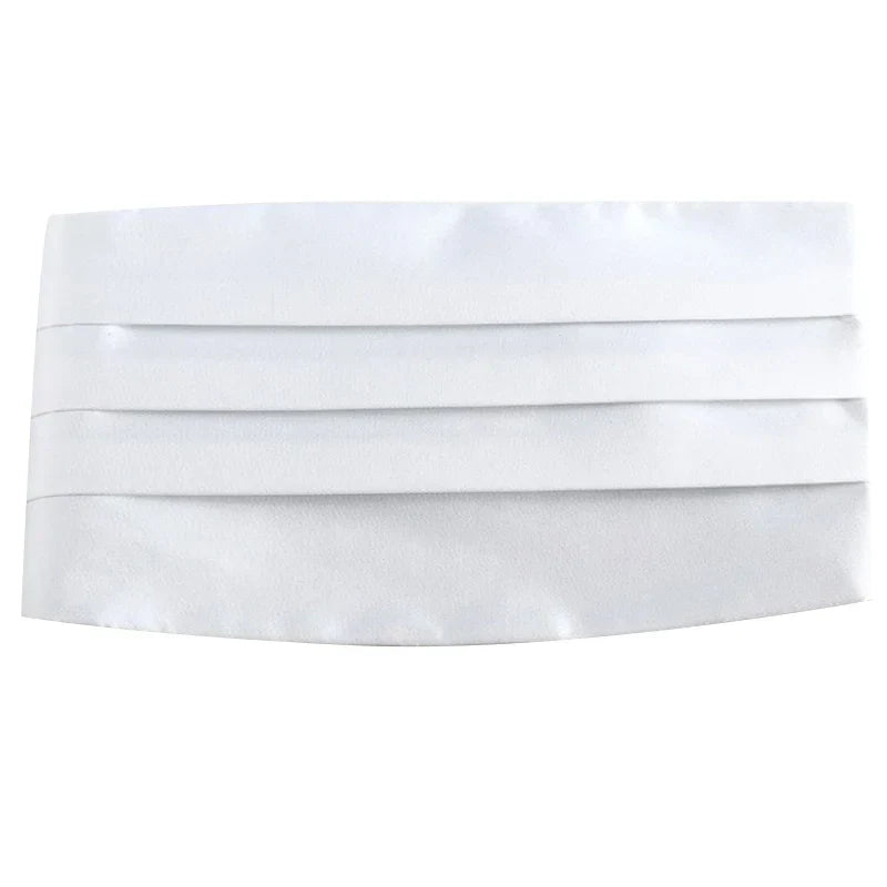 Ikepeibao Men's Classic Black Cummerbund Adjustable