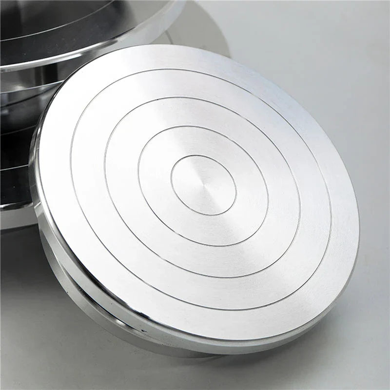 Double Face Use Aluminum Alloy Turntable For Ceramic