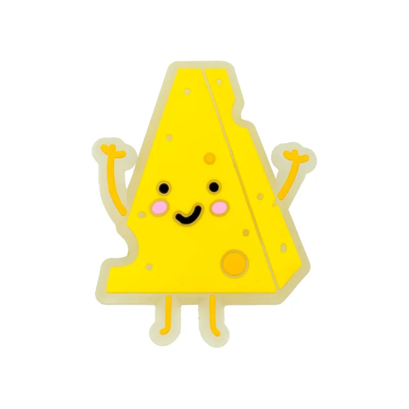 1pcs Cute Animals LED Clog Charms Cows Salamanders