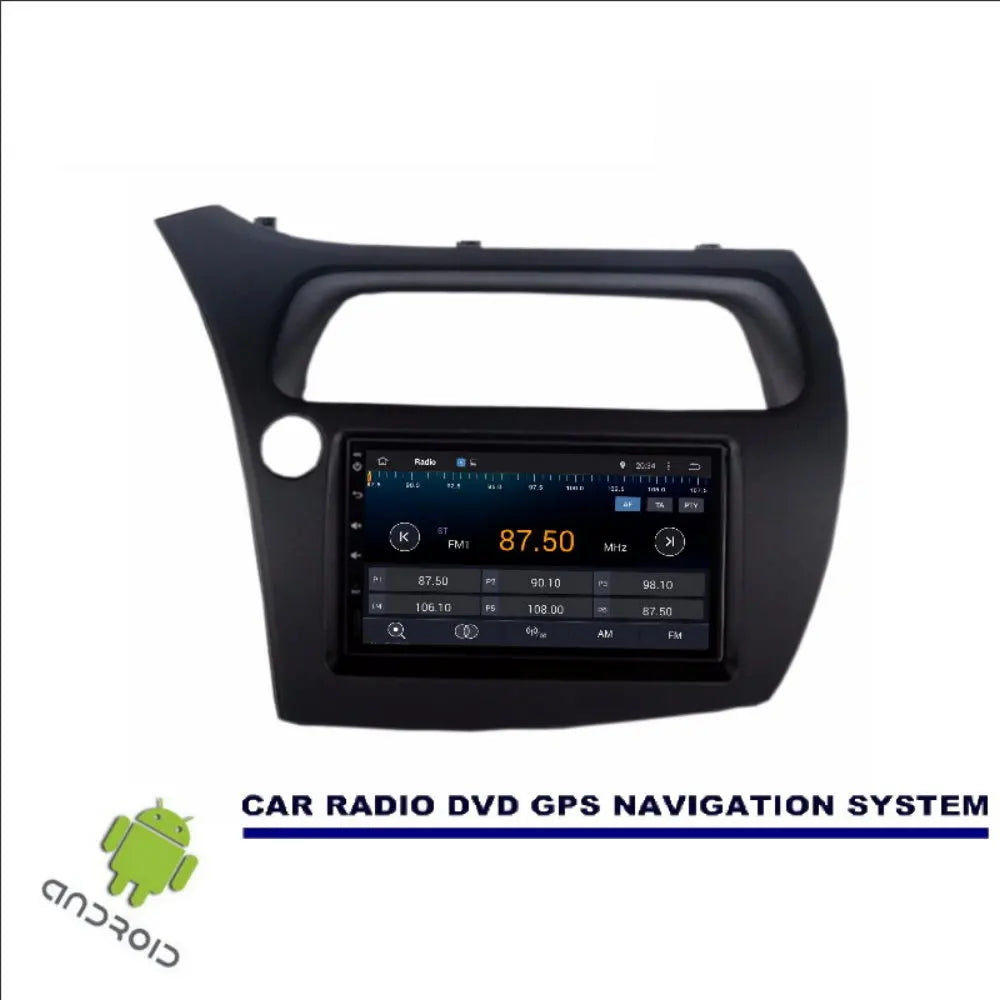2DIN Android Multimedia Player for Honda Civic 2006-2012