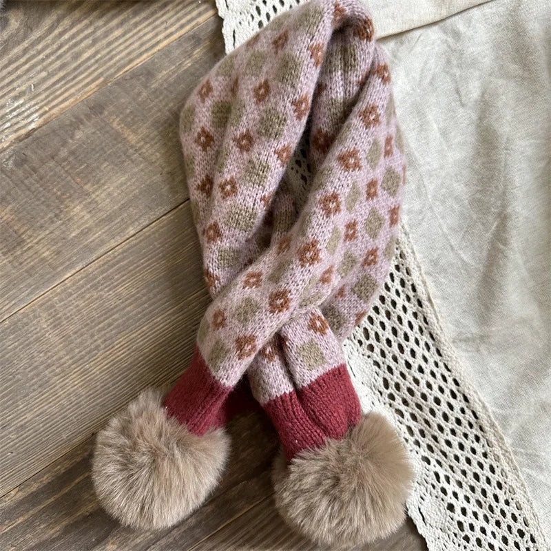 deer jonmi Korean Style New Winter Children Plaid