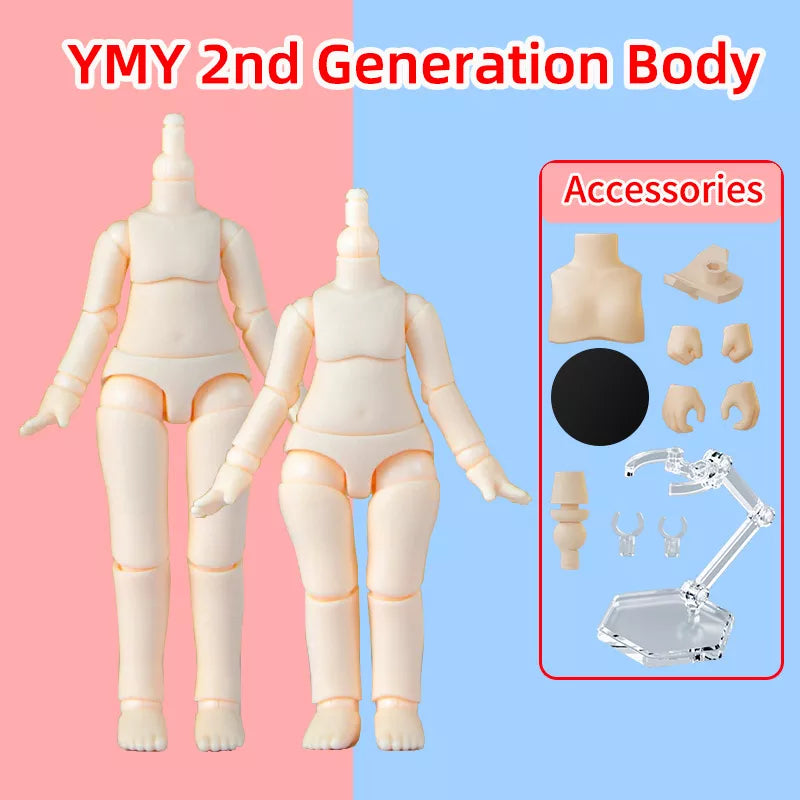 New YMY Body Joint Doll DIY Boy girl