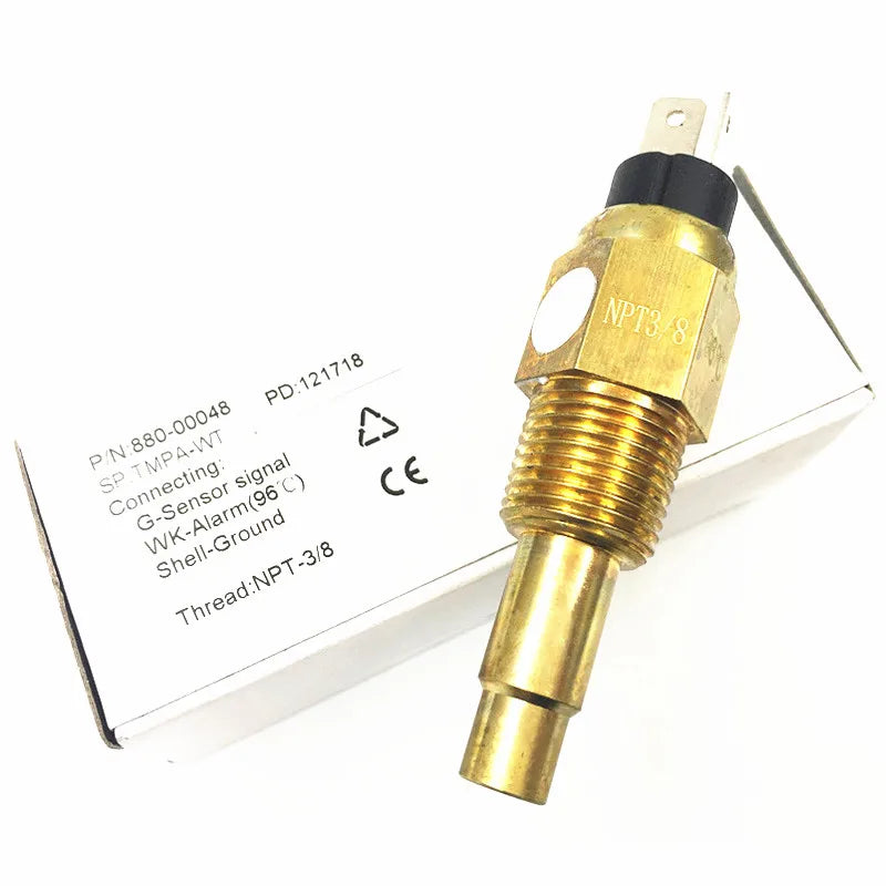 52mm Auto Water Temp Gauge 40~120℃ for Boat & Car