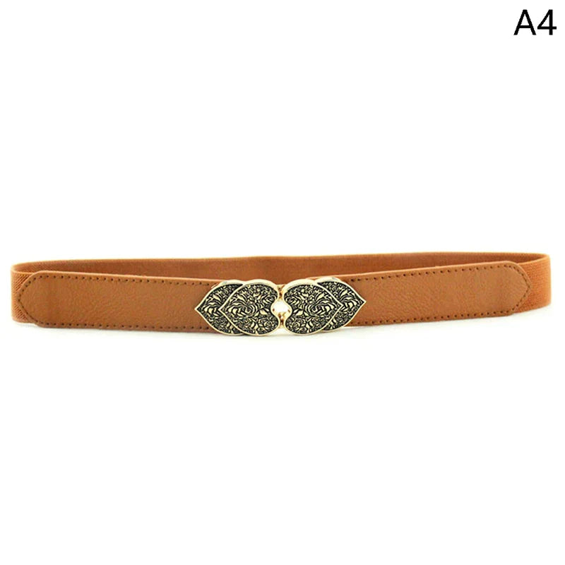 Women Bowknot Cummerbunds 1PCS Elastic Bow Wide Stretch