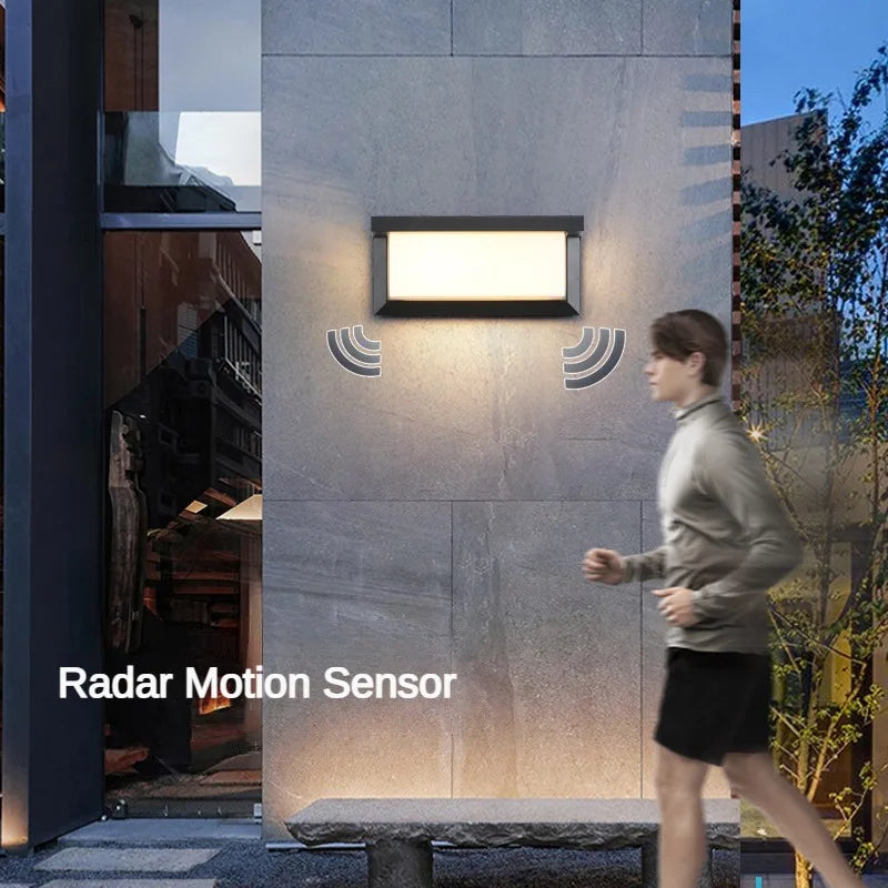 LED outdoor lights waterproof IP65 Motion Sensor light