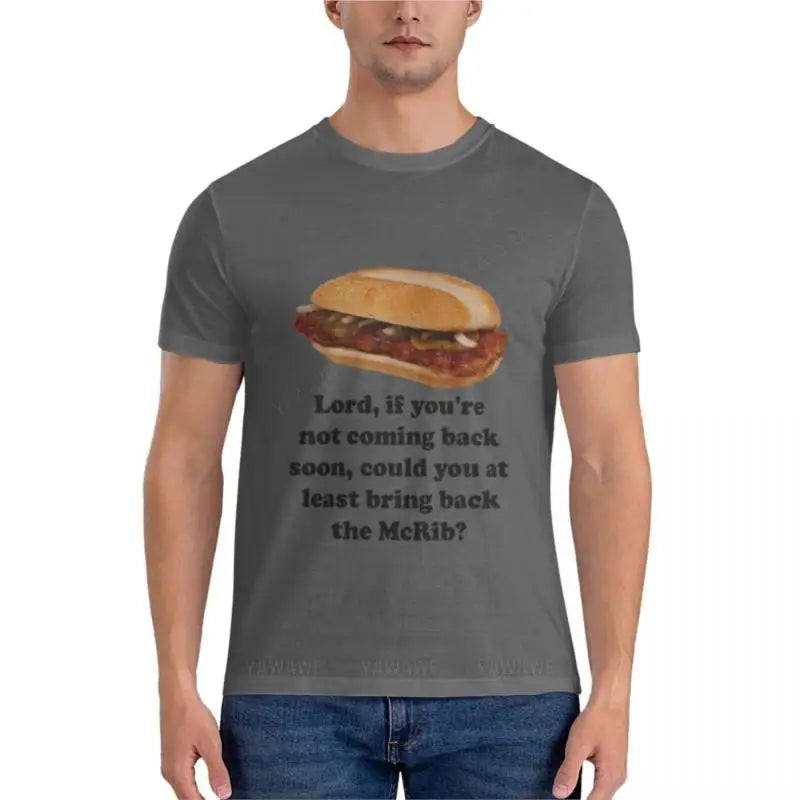 Bring Back The McRib Classic T-Shirt plain white