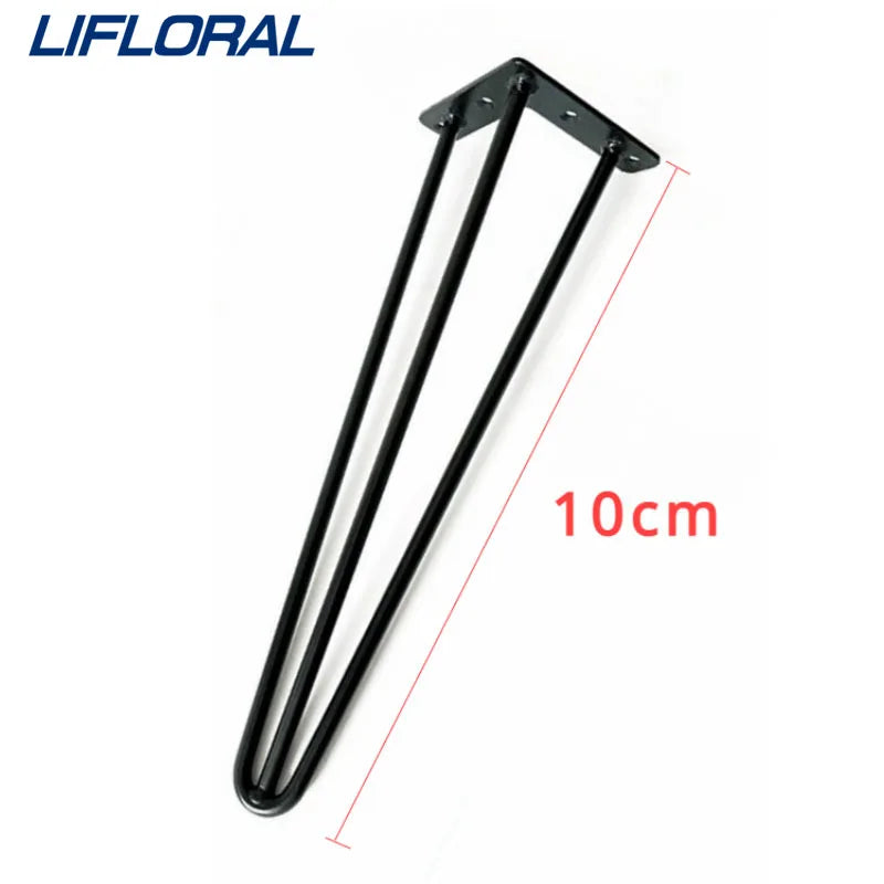 4Pcs 10cm Metal Table Legs Hairpin Furniture Legs