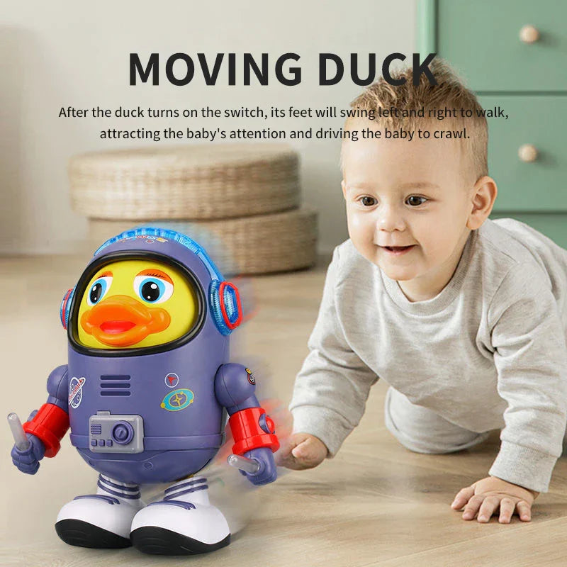 Space Duck Dancing Toy New Cartoon Space Swinging