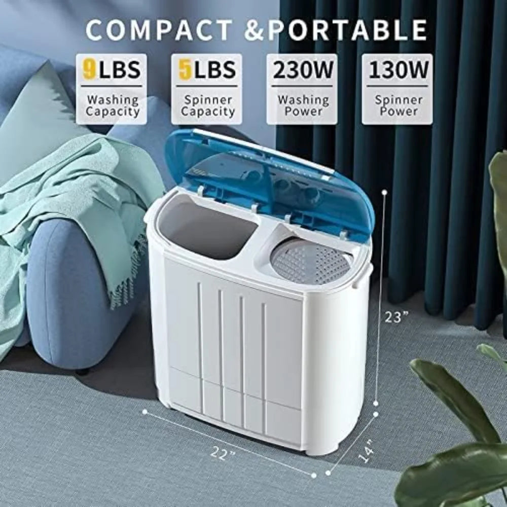 Portable Washing Machine, Twin Tub Washing Machine Compact