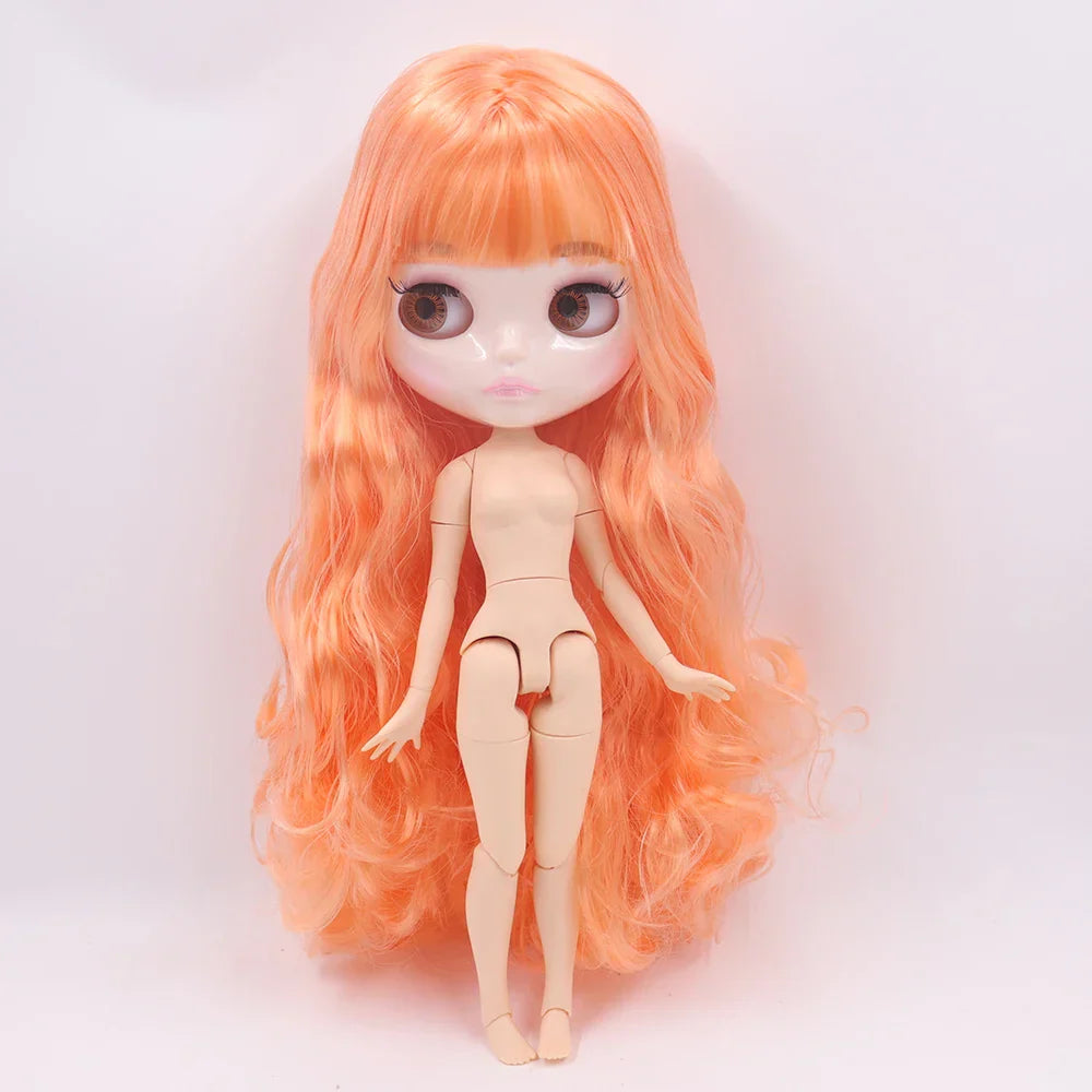 ICY DBS Blyth Doll 1/6 Joint Body 30CM BJD toys Natural shiny face with extra hands AB DIY Fashion Dolls girl gift